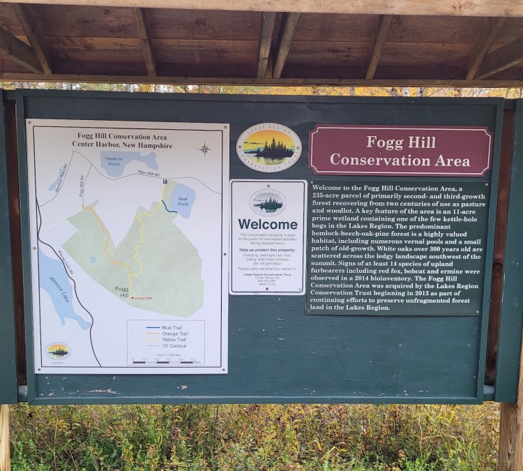 Fogg Hill Conservation Area Parking Lot (Center&nbspHarbor,&nbspNH)